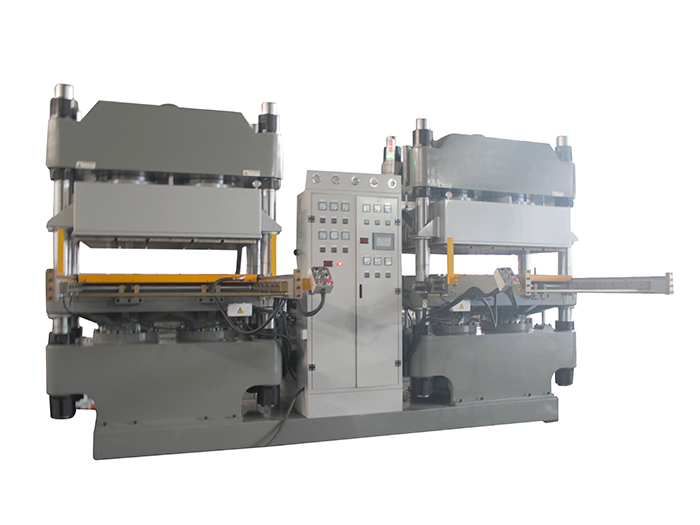 600T復合材料熱壓成型機